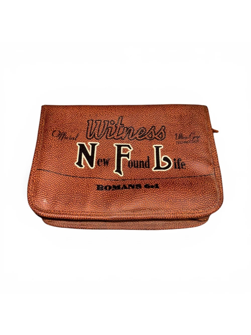 Rare Discontinued NFL New Found Life Bible Cover Vintage